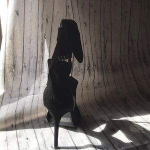 Shoes - Absolutely gorgeous tie up black heels Shoes - Absolutely gorgeous tie up black heels